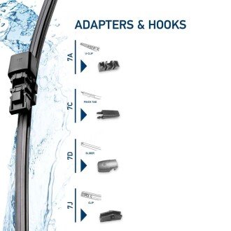 Щітка склоочисника (двірник) bhs (behr hella service) 9XW358179151