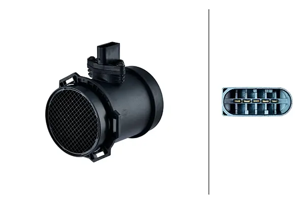 HELLA BMW витратомір повітря E38,39,53,Range Rover III 4.4/4.6 96- BHS (Behr Hella Service) 8ET358095901 (фото 1)