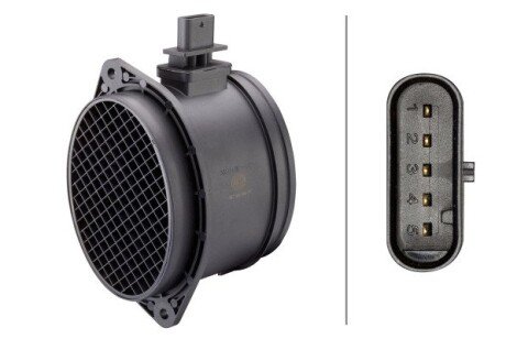 HELLA BMW Витратомір повітря X5 (E70) 4.8 06- bhs (behr hella service) 8ET358095701 на Бмв Х5 е70