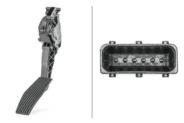 HELLA CHEVROLET Датчик положення педалі ходу ORLANDO 1.4-2.0 11-, OPEL ZAFIRA TOURER 1.4-2.0 11- BHS (Behr hella service) 6PV009765741