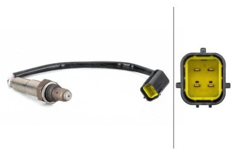 HELLA CHEVROLET Лямбда зонд (кисневий датчик) MATIZ 0.8 05-, FIAT, KIA bhs (behr hella service) 6PA358103151 на Киа Рио 1