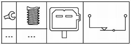 CITROEN вимикач круїз-контролю на педалі зчеплення 2,0-2,8HDI 00- FIAT Ducato, PEUGEOT. bhs (behr hella service) 6DD179465101