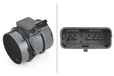 HELLA CITROEN Витратомір повітря C5, C6, Peugeot 406 bhs (behr hella service) 8ET009142321 на Пежо 607