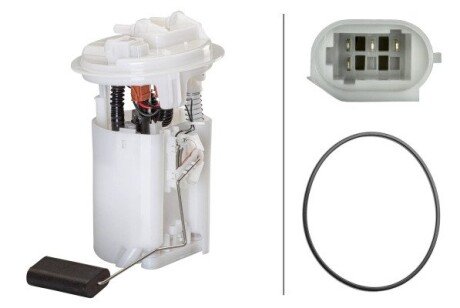 HELLA DACIA Вузол подачі палива (модуль з насосом) LOGAN 1.2, 1.4, 1.6 06-, SANDERO 1.2, 1.4, 1.6 08- bhs (behr hella service) 8TF358106471 на Рено Логан 1