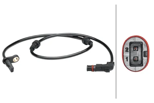 HELLA DB датчик ABS передн. C204 BHS (Behr Hella Service) 6PU 012 679-351 (фото 1)