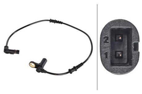 HELLA DB Датчик ABS передн.W220 98- bhs (behr hella service) 6PU012039621