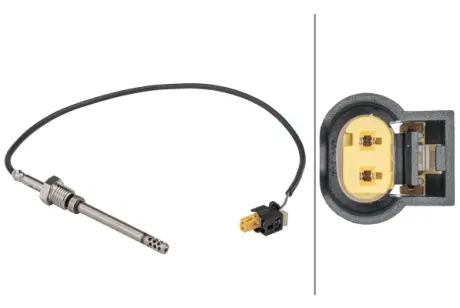 HELLA DB датчик температури вихлопних газів E211 BHS (Behr hella service) 6PT358181611 Мерседес Виано