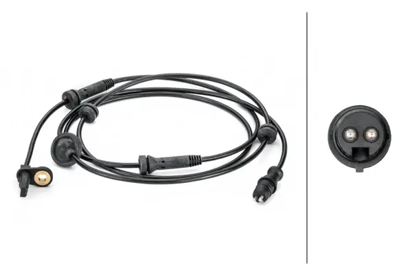 HELLA FIAT датчик ABS задн. DOBLO 01- BHS (Behr hella service) 6PU012806401