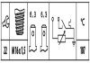 HELLA FIAT Датчик температури води Ducato 2.5D 94- bhs (behr hella service) 6PT 009 309-531