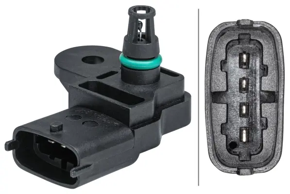HELLA FORD Датчик тиску наддува B-MAX 1.0 16-, C-MAX II 1.0, 1.5, 1.6 15-, ECOSPORT, FIESTA VII, FOCUS III BHS (Behr Hella Service) 6PP009403331 (фото 1)