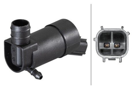 HELLA FORD Насос стеклоочистителя Focus II,Mondeo III,IV,Volvo S40/60/80,C70 bhs (behr hella service) 8TW006848171