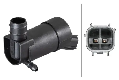 HELLA FORD Насос стеклоочистителя Focus II,Mondeo III,IV,Volvo S40/60/80,C70 BHS (Behr hella service) 8TW006848171