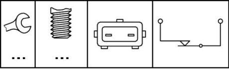 HELLA FORD Выключатель STOP-сигналов Fiesta V,Focus,Mondeo I,II,III,Transit Connect 93- bhs (behr hella service) 6DD008622151