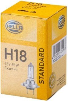 HELLA H18 12V 65W Лампа розжарювання (цоколь PY26d-1) STANDARD bhs (behr hella service) 8GH217337101 на Сеат Ateca