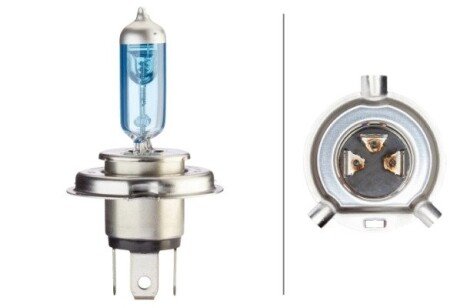 H4 12V 60/55W Автолампа WHITE LIGHT UP TO 300h, UP TO 4200 KELVIN bhs (behr hella service) 8GJ223498121