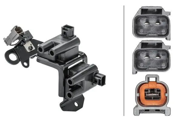 HELLA HYUNDAI Котушка запалювання Accent II 00-, Getz 03-, KIA Rio BHS (Behr Hella Service) 5DA358168421 (фото 1)