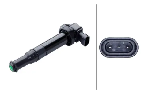 HELLA HYUNDAI Котушка запалювання Santa Fe,Magentis,Grandeur 2.7 04- BHS (Behr hella service) 5DA358168141