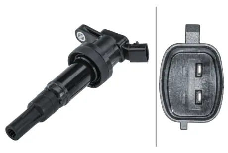 HELLA KIA Котушка запалювання CEED (JD) 1.4 15-, RIO IV (YB, SC, FB) 1.4 17-, STONIC (YB) 1.4 17-, HYUNDAI BHS (Behr hella service) 5DA358168341 Киа Рио 4