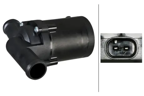 HELLA LAND ROVER Додатковий водяний насос DISCOVERY IV 2.7, 3.0 09-, FREELANDER 2 (L359) 2.0, 2.2 06- (бензин/дизель) BHS (Behr hella service) 8TW358304621 Пежо 508