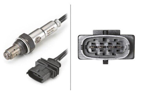 HELLA лямбда-зонд (4 конт.) OPEL Astra G/Corsa C1,4i/Vectra C 1,6i/Zafira 1,6i bhs (behr hella service) 6PA358066001