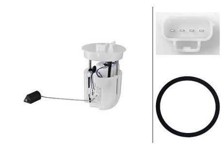 HELLA MAZDA Вузол подачі палива (з насосем) 6 2.0, 2.5 12- bhs (behr hella service) 8TF358305801 на Мазда 6 gj