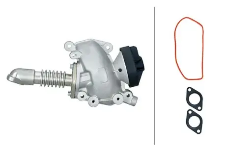 HELLA MERCEDES-BENZ Клапан системи рециркуляції ВГ SPRINTER 2-t, SPRINTER 3-t, SPRINTER 4-t BHS (Behr Hella Service) 6NU014865131