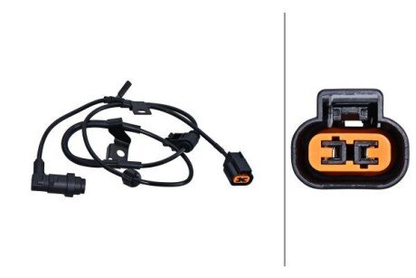 HELLA MITSUBISHI Датчик ABS задн. лів. L200 / TRITON 2.5 05- bhs (behr hella service) 6PU230048901 на Митсубиси L200