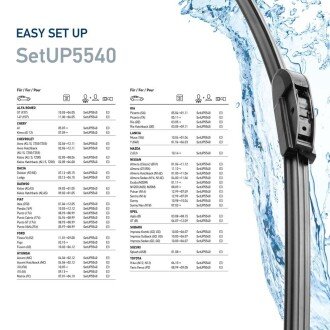 Безкаркасні двірники bhs (behr hella service) 9XW358164241