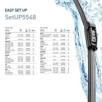 Бескаркасные дворники bhs (behr hella service) 9XW358164251