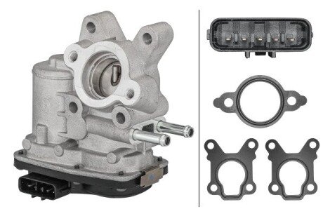 HELLA NISSAN клапан повернення ВГ (EGR) Pathfinder III,Navara 2.5dCi 05- bhs (behr hella service) 6NU014864661