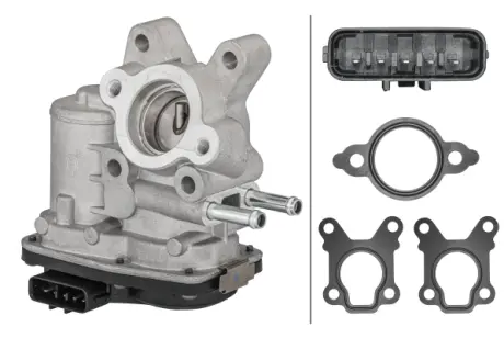 HELLA NISSAN клапан повернення ВГ (EGR) Pathfinder III,Navara 2.5dCi 05- BHS (Behr Hella Service) 6NU014864661
