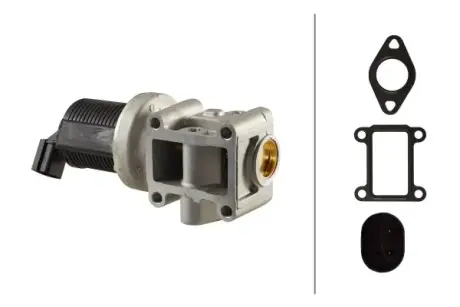 HELLA OPEL Клапан EGR Astra H,Signum,Vectra C,Zafira B 1.9CDTI 04-,Fiat,Alfa Romeo 156,Lancia BHS (Behr Hella Service) 6NU010171401