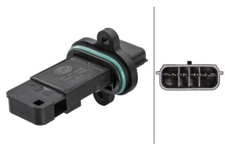 HELLA OPEL витратомір повітря Astra J/K 1.4-1.6 09- bhs (behr hella service) 8ET358095431 на Опель Мерива б