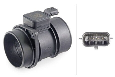 HELLA OPEL витратомір повітря VIVARO A (X83) - 2.0 CDTI RENAULT DUSTER (HS_), KANGOO (KW0/1_) - 1.5 DCI bhs (behr hella service) 8ET358095161 на Мерседес Citan