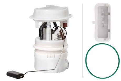 HELLA PEUGEOT Електро-бензонасос 206 2001- bhs (behr hella service) 8TF358106201