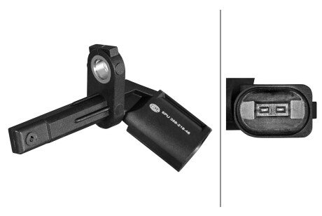 HELLA PORSCHE Датчик ABS передн./задн. MACAN 14- bhs (behr hella service) 6PU358218461