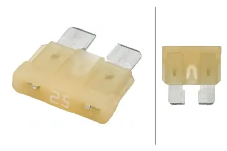 HELLA Предохранитель 25А (стандартный) BHS (Behr hella service) 8JS711689002