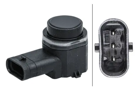 HELLA RENAULT Датчик паркування KANGOO, LAGUNA, MEGANE, SCENIC, TRAFIC BHS (Behr hella service) 6PX358141531 Ауди Q7