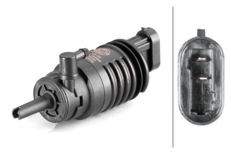 HELLA RENAULT Помпа воды системы очистки окон KANGOO TRAFIC SAFRAN bhs (behr hella service) 8TW006848051 на Рено 19