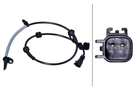 HELLA TESLA Датчик ABS передн. MODEL S bhs (behr hella service) 6PU358218341