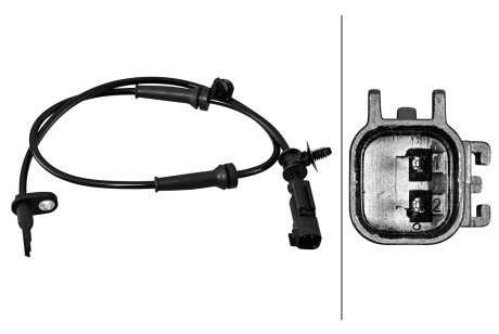 HELLA TESLA Датчик ABS передн. MODEL X bhs (behr hella service) 6PU358217191