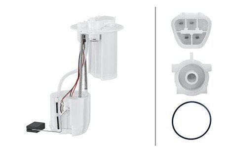 HELLA TOYOTA електро-бензонасос насос (модуль з насосом) Yaris 1.0/1.3 05- bhs (behr hella service) 8TF358306021 на Тойота Ярис