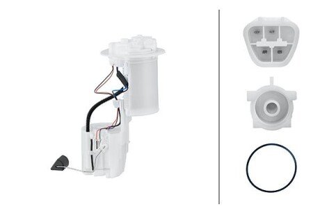 HELLA TOYOTA Вузол подачі палива (модуль з насосом) AVENSIS 1.8, 2.0 08- bhs (behr hella service) 8TF358306041 на Тойота Авенсис т27