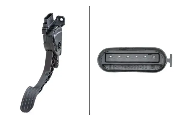 HELLA VOLVO Датчик положення педалі ходу S60 II, S80 II, V60 I, V70 III BHS (Behr hella service) 6PV010834801