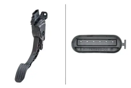 HELLA VOLVO Датчик положення педалі ходу S60 II, S80 II, V60 I, V70 III BHS (Behr hella service) 6PV010834801 Вольво S80