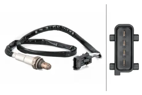 HELLA VOLVO Кисневий датчик S60, S80, V70 BHS (Behr hella service) 6PA358103161 Форд Куга 1