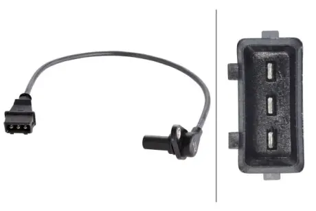 HELLA VW Датчик оборотов двигателя Bora,Golf IV,Skoda Octavia BHS (Behr Hella Service) 6PU009145041