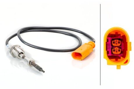 HELLA VW Датчик температура відпрацьованих газів TOUAREG 5.0 V10 TDI 02- bhs (behr hella service) 6PT014494561