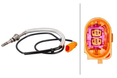 HELLA VW датчик температури ВГ Caddy, Tiguan, Touareg, 1,6-3,0TDI bhs (behr hella service) 6PT010376211