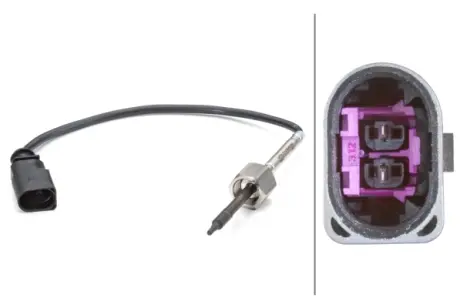 HELLA VW Датчик температури ВГ GOLF V (1K1) 1.4 03-, AUDI BHS (Behr Hella Service) 6PT014494161